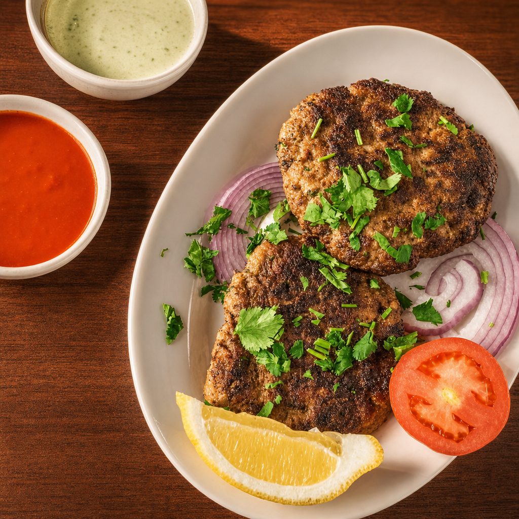 Chapli Kabab.